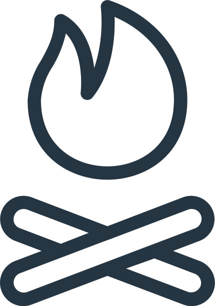 篝火图标篝火可编辑中风篝火图片下载