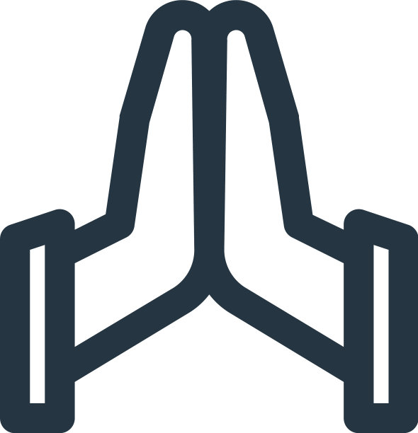 手势图标手势可编辑的描边图片下载