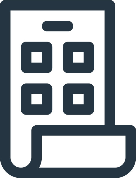 可折叠手机图标孤立在白色背景图片下载