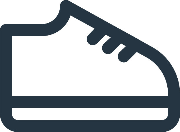 鞋图标鞋可编辑鞋笔划鞋线形图片下载