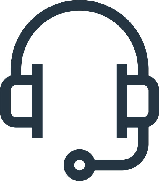 呼叫中心图标隔离在白色背景上图片下载