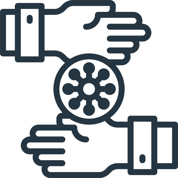 触摸图标孤立在白色背景图片下载