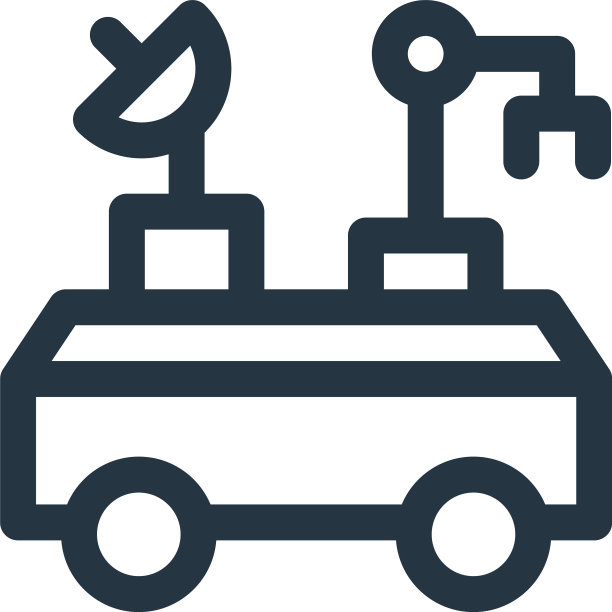 月球车图标月球车可编辑的笔触月亮图片下载