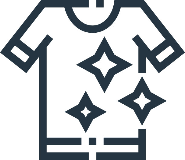 T恤图标孤立在白色背景轮廓图片下载