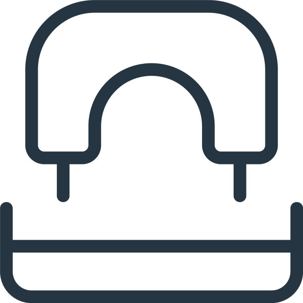 孔穿孔机图标孤立在白色背景图片下载