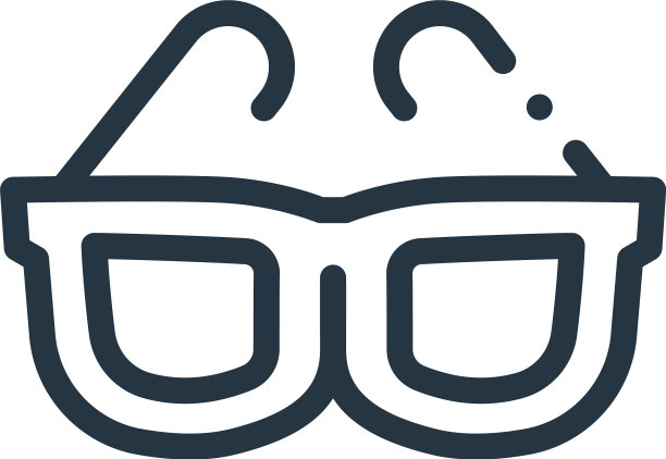 太阳镜图标太阳镜可编辑的笔触图片下载