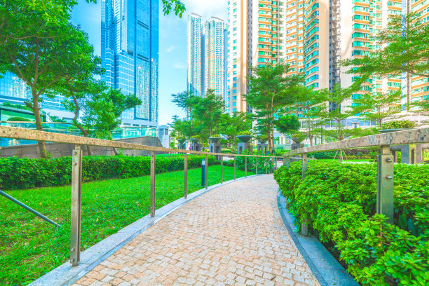 中国香港的公寓楼图片下载