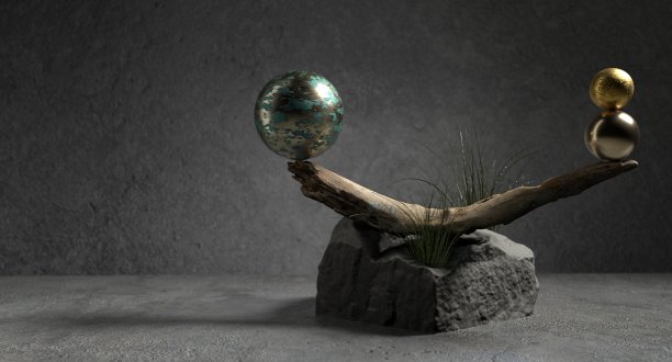 现代豪华球体纹理块介绍背景图片下载