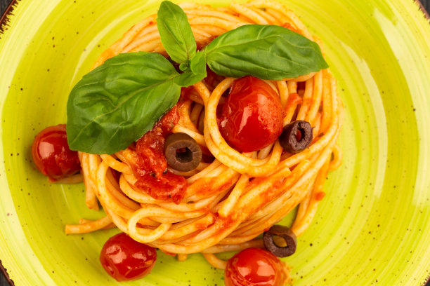 那不勒斯的意大利面或纳波利塔纳意大利面图片下载