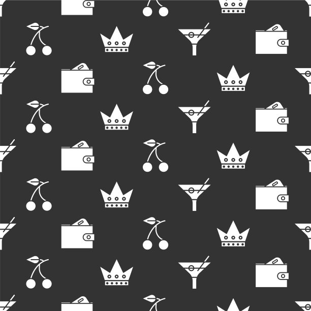 设置马提尼玻璃钱包与金钱赌场插槽图片下载