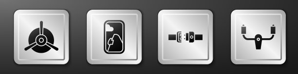 设置飞机螺旋桨飞机窗户安全带图片下载