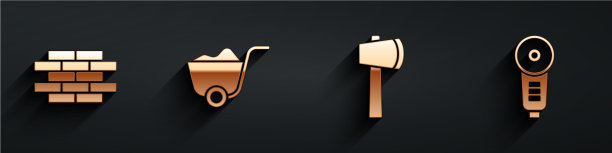 设置砖铲木斧和角磨图片下载