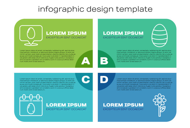 设定行日历与复活节彩蛋讲话气泡图片下载