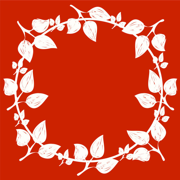 图案框架叶秋天木夏天春图片下载