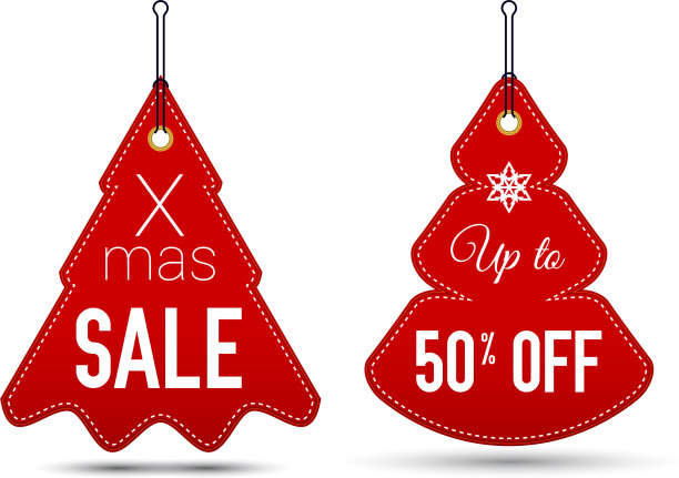 圣诞树挂着简单的圣诞和新图片下载