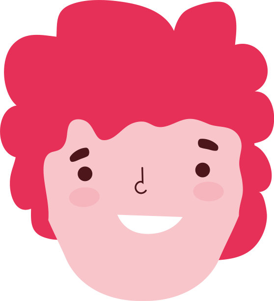 青年人物卡通孤立设计图片下载