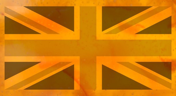 英国的国旗，也就是带有英国国旗的米字旗图片下载