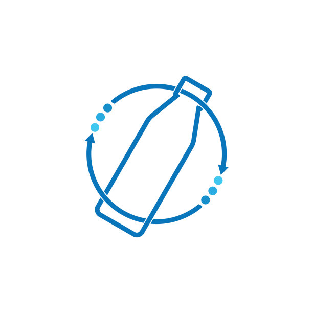 圆旋转箭头瓶符号图片下载