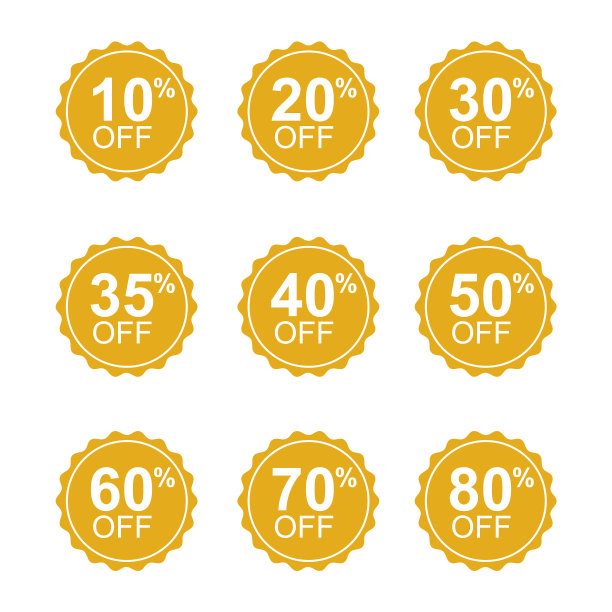 特价销售标签折扣符号零售图片下载