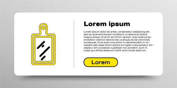 线切割板图标隔离在白色背景。切菜板的象征。色彩斑斓的轮廓的概念。向量图片下载