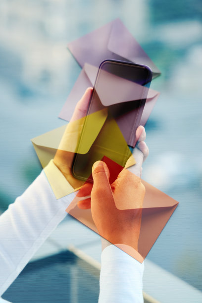 电子邮件营销的概念图片下载