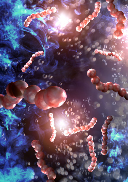 链球菌，咽喉链球菌肺炎图片下载