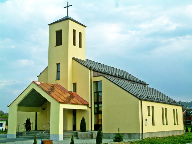 Church of the Merciful Jesus, Pozega(克罗地亚)/ Crkva Milosrdnog Isusa na Sajmiš屠,Požega(克罗地亚)图片下载