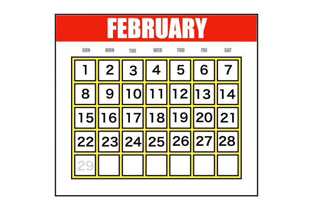 2月日历图片下载