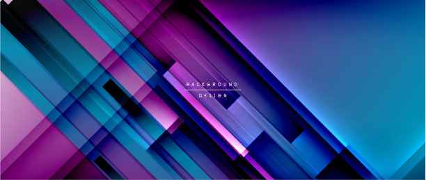 动态线条上的流体颜色梯度流行图片下载