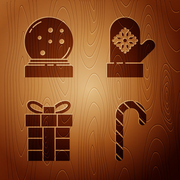 设置圣诞糖果拐杖条纹圣诞图片下载