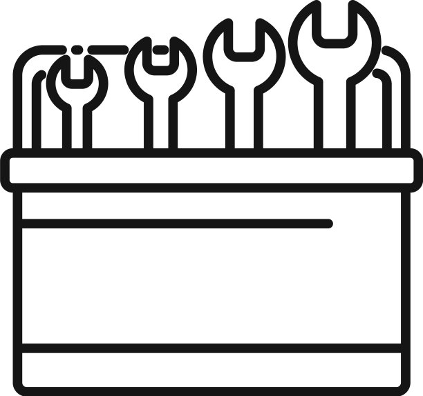 车钥匙包图标轮廓风格图片下载