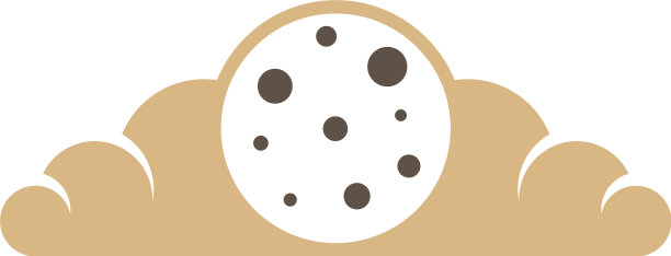 云cookie标识设计模板图标符号图片下载