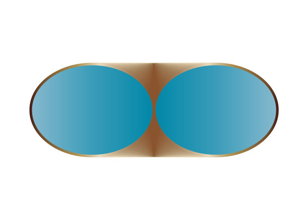 体积抽象形状旗帜梯度图片下载