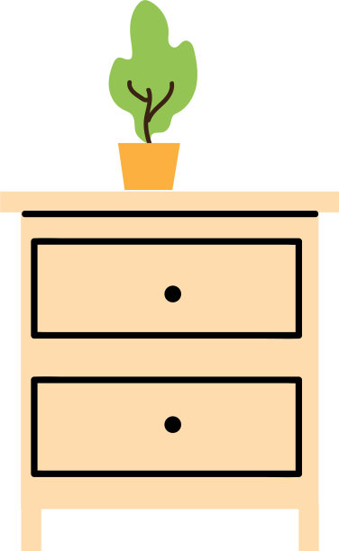 有两个抽屉的文件柜图片下载