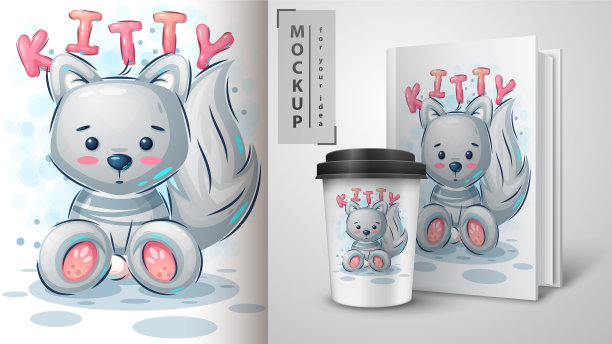 猫猫海报和商品图片下载