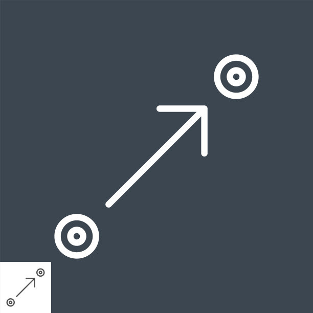 路线规划线图标图片下载