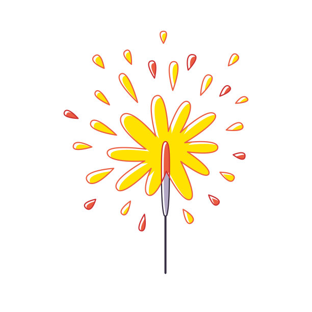 炯炯有神的烟花图片下载