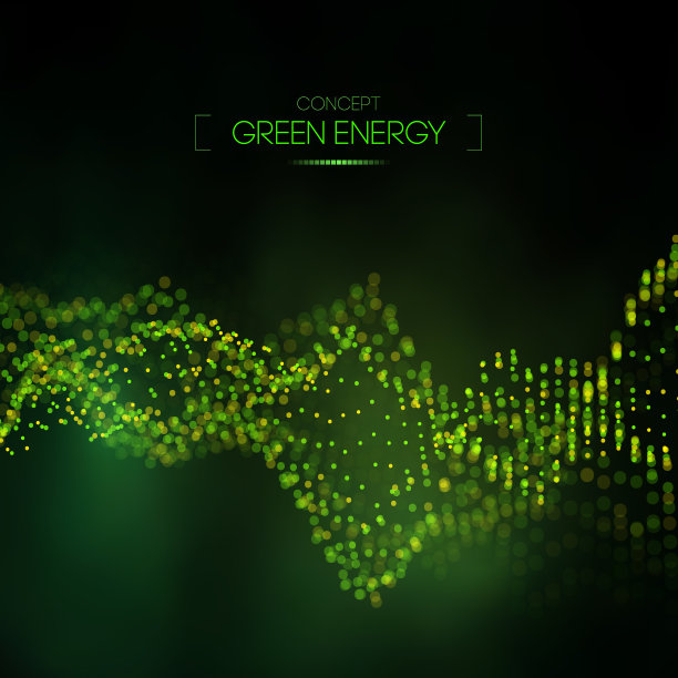 绿色能源的概念。向量绿色技术背景。未来的矢量插图。图片下载
