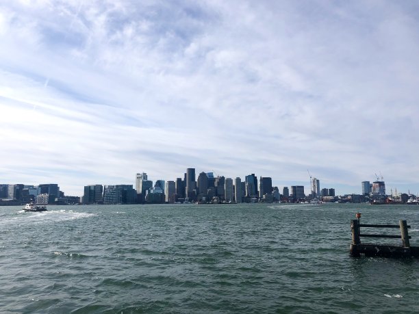 波士顿的天际线图片下载