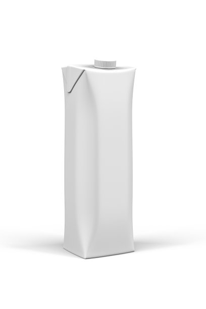 牛奶或果汁的纸盒模型图片下载