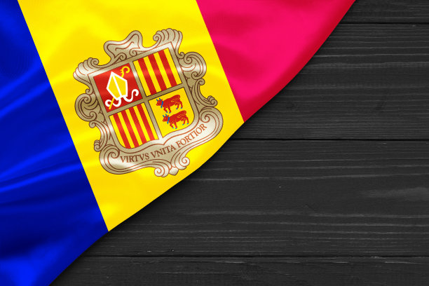 安道尔地区的标志用于文本空间图片下载