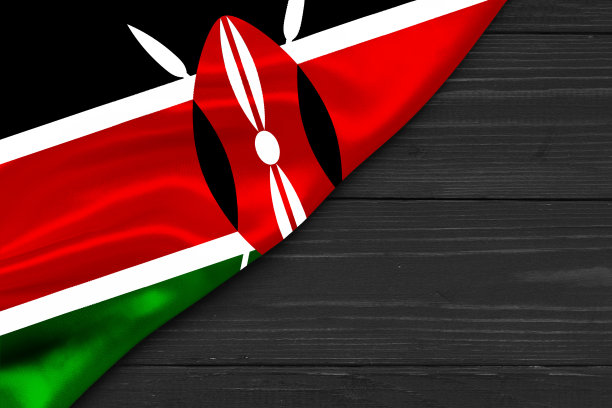 肯尼亚国旗文本空间的地方图片下载