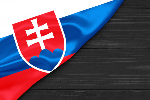 斯洛伐克国旗的文本空间的地方图片下载