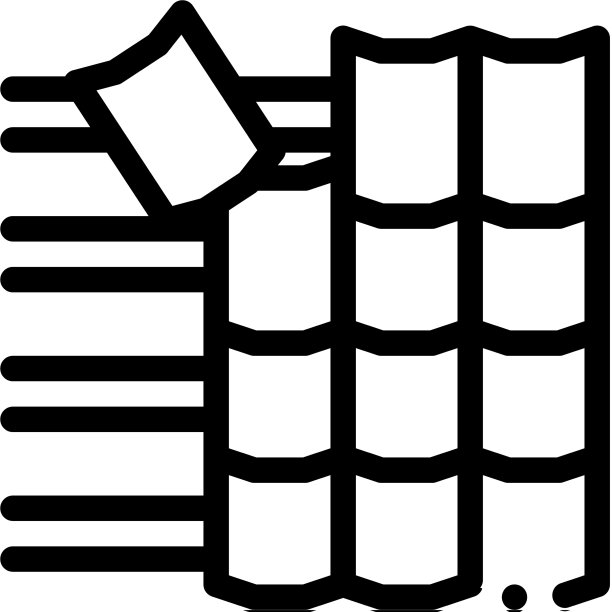 陶瓷砖图标轮廓图片下载