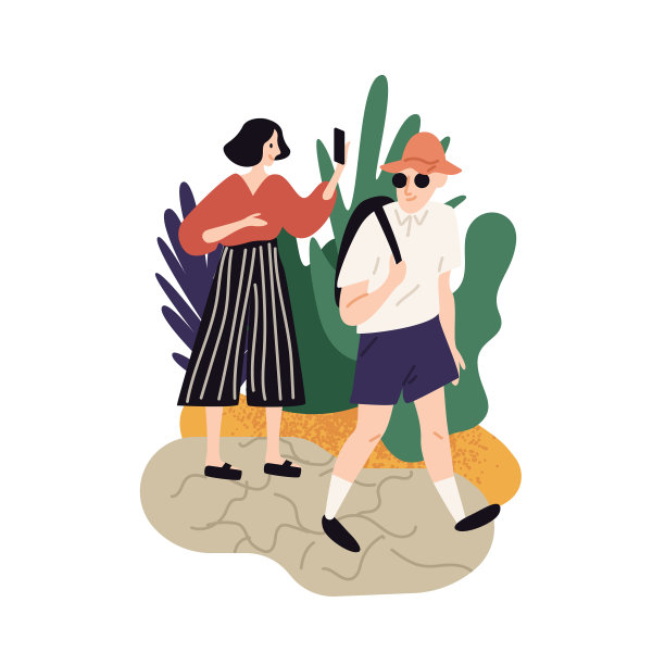 一对夫妇在暑假享受大自然图片下载