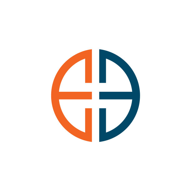 Ee字母初始标志设计模板图片下载