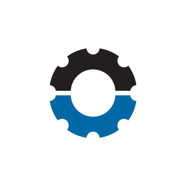 齿轮工业标志设计模板图片下载