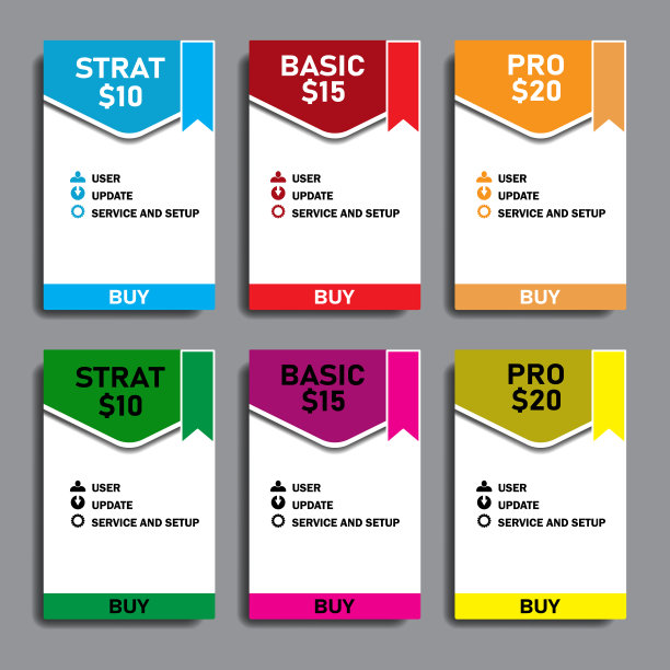 把桌子的价格设置成多种颜色图片下载