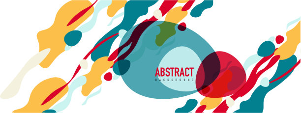 时尚的液体风格塑造抽象设计图片下载