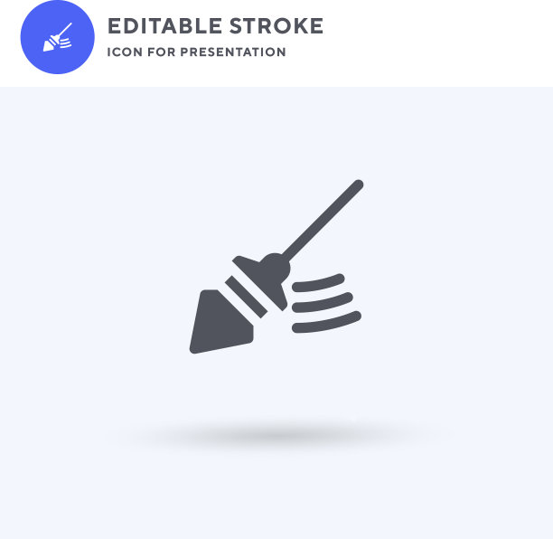 钟摆图标填平实标志图片下载